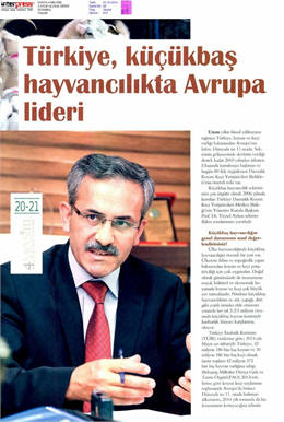 - Bitkisel üretimde 3 yıllık yeni destekleme modeli ilk kez üretim yılı öncesinde açıklandı. Türkiye Koyun Keçi Yetiştiricileri Merkez Birliği (TÜDKİYEB) Genel Başkanı Nihat Çelik, Resmi Gazete'de yayımlanarak yürürlüğe giren “ 2025-2027 Yıllarında Yapılacak Bitkisel Üretime Yönelik Desteklemeler İle Diğer Bazı Tarımsal Desteklemelere İlişkin Cumhurbaşkanı Kararı ” ile ilgili çeşitli açıklamalarda bulunarak kararı küçükbaş hayvancılık sektörü açısından değerlendirdi. Genel Başkan Çelik, başta Cumhurbaşkanı Erdoğan ve Tarım ve Orman Bakanı Yumaklı olmak üzere Karar’ın çıkarılmasında emeği geçenlere teşekkür ederek kararın ülke tarımı ve çiftçiler için hayırlı olması dileklerinde bulundu.