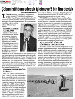 Türkiye Koyun Keçi Yetiştiricileri Merkez Birliği (TÜDKİYEB) Genel Başkanı Nihat Çelik, küçükbaş hayvancılığın 2024 yılını değerlendirerek 2025 yılına ilişkin sektörün beklentilerini dile getirdi. - Hayvancılıkta 5 yıllık yol haritası belirlendi… Genel Başkan Çelik, yaptığı açıklamada 2024 yılında hayvancılıkta çok önemli gelişmelerin yaşandığına dikkat çekerek “ Tarım ve Orman Bakanlığımızca hayvancılığın 5 yıllık yol haritasının belirlenmesi sektörümüz açısından 2024 yılının en önemli gelişmelerinden birisidir. 2024 ve 2028 yıllarını kapsayan yeni yol haritasını hayvancılıkta atağa geçme, hayvancılık politikalarında verim ve kaliteye öncelik verme açısından kayda değer buluyoruz.